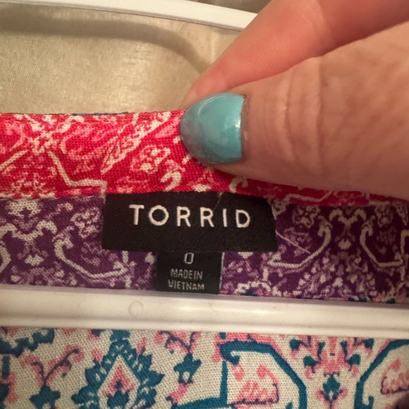 Torrid Multicolor Patterned Dress - Picture 2 of 4